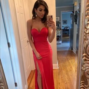 NBD Mandy Gown (size XS) in Hot Pink